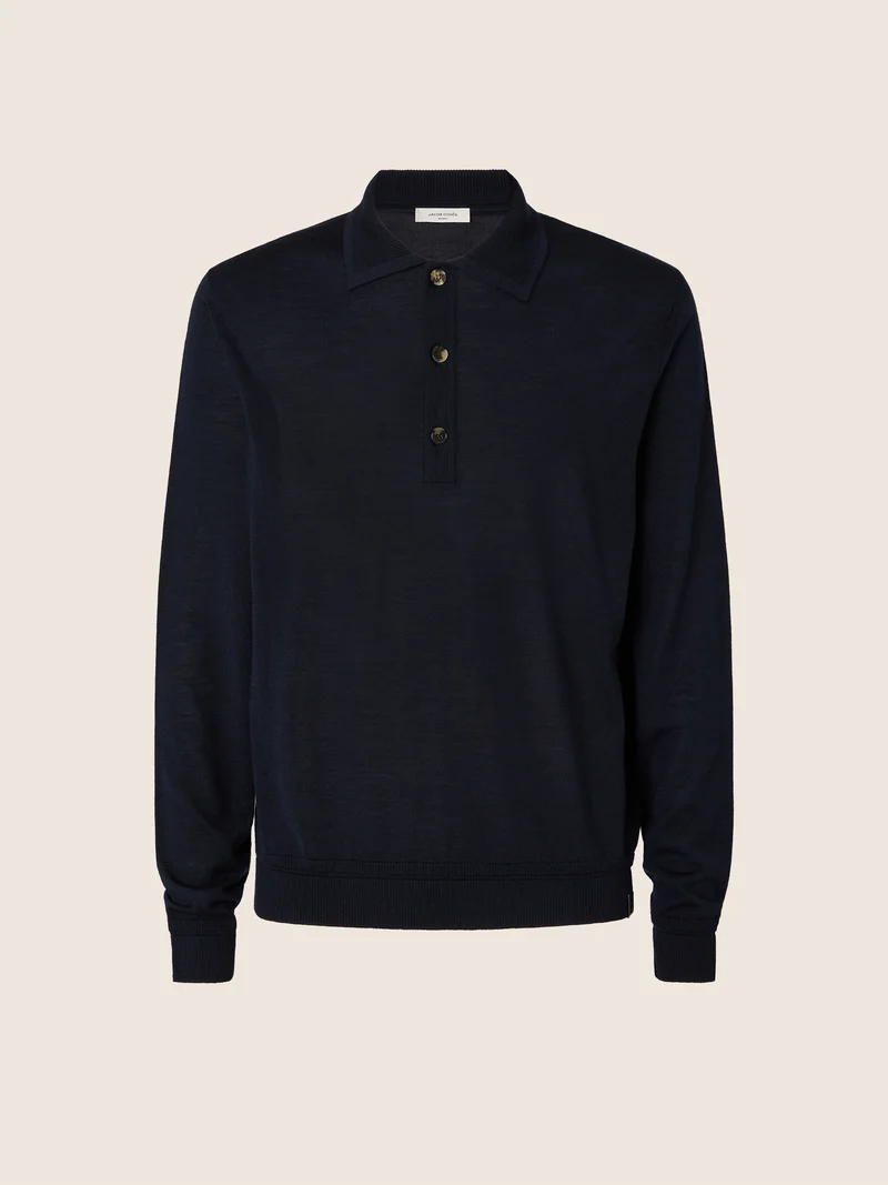 Wool and Silk Polo