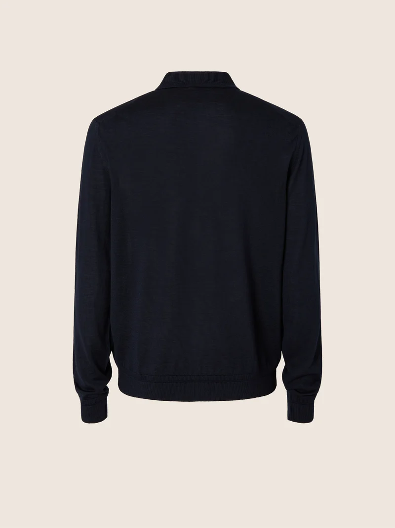 Wool and Silk Polo