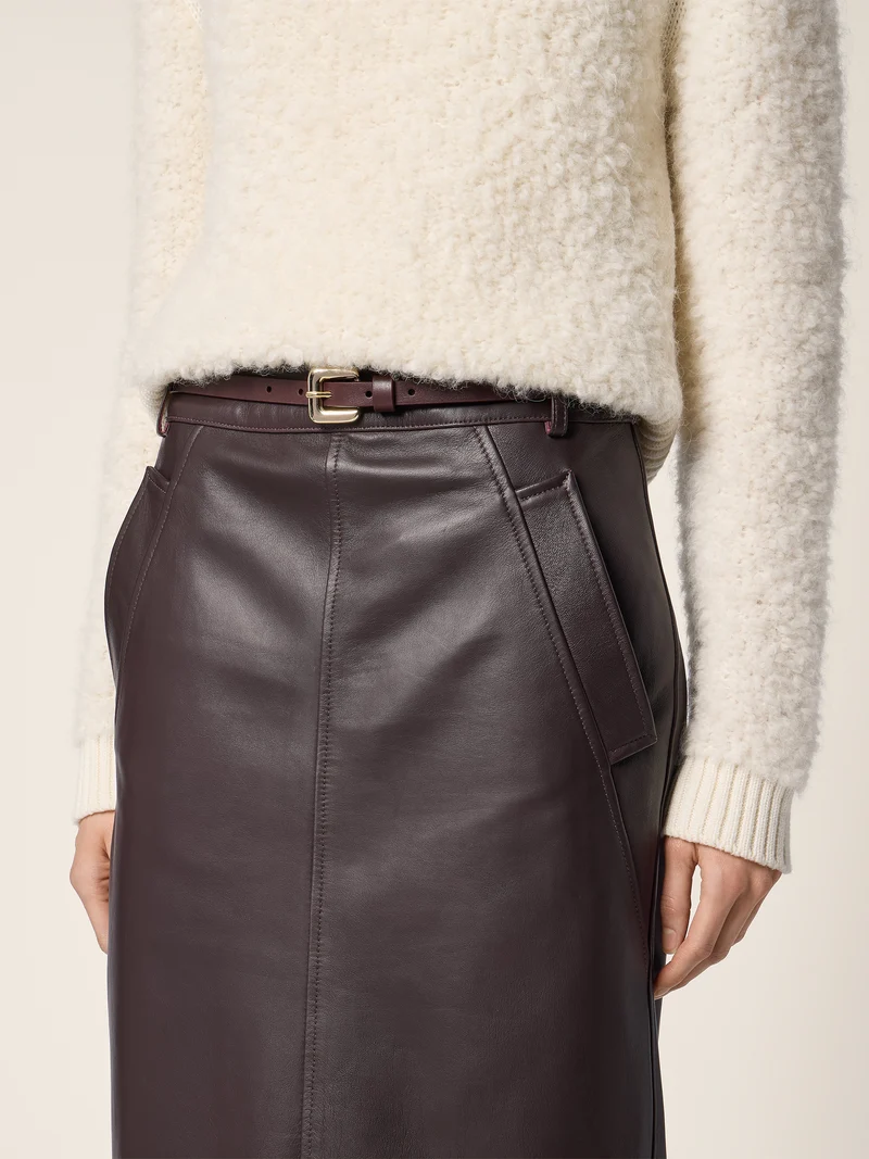 Belt in Nappa Leather
