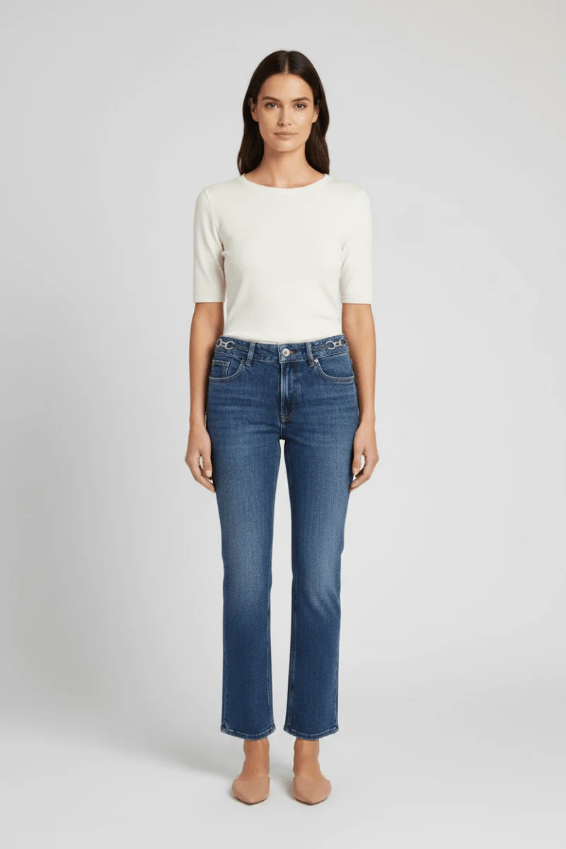 Mos Mosh MMAshley Galleon Jeans in der Farbe Blue