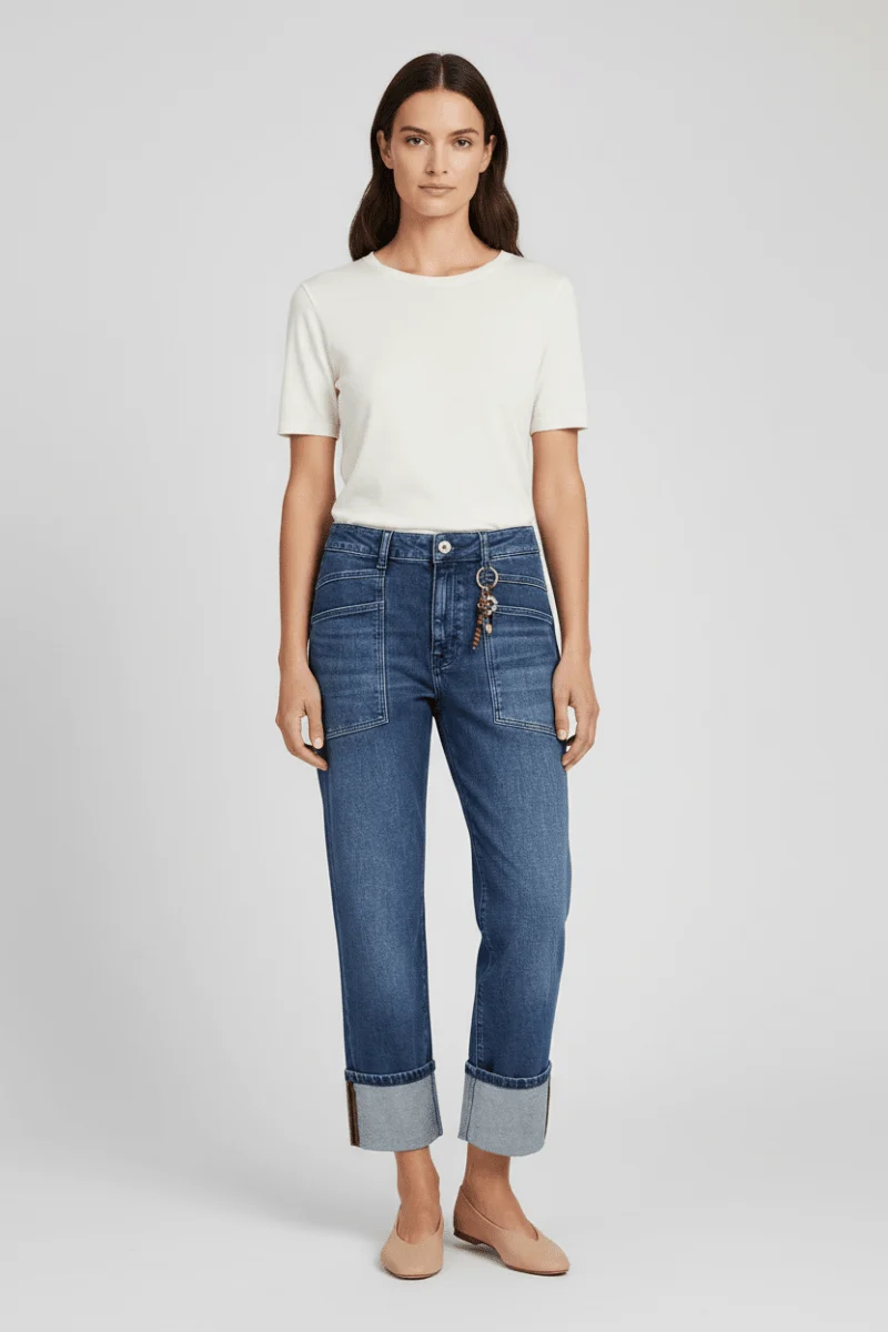 Mos Mosh MMRachel Kyoto Jeans in der Farbe Blue