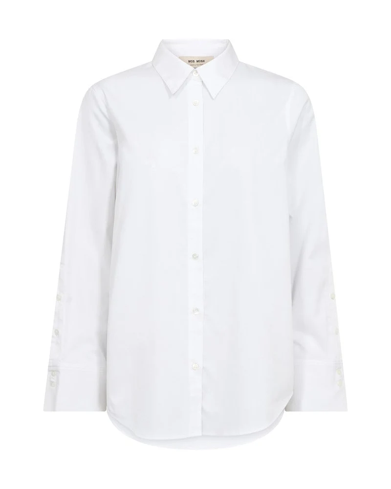 Mos Mosh MMWinola Cotton Twil Shirt in der Farbe White