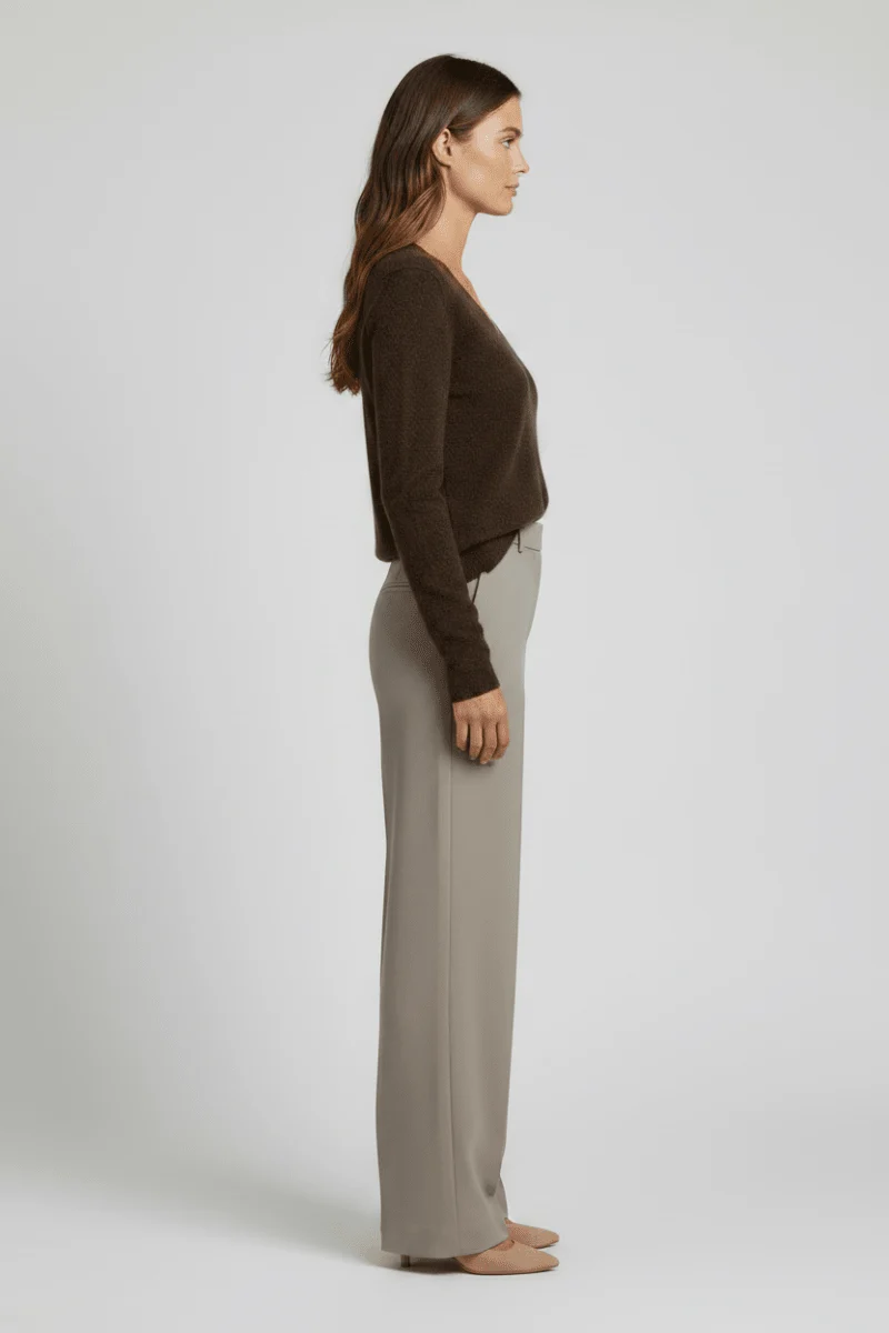 Mos Mosh MMMape Sophia V-Neck Knit in der Farbe Delicioso