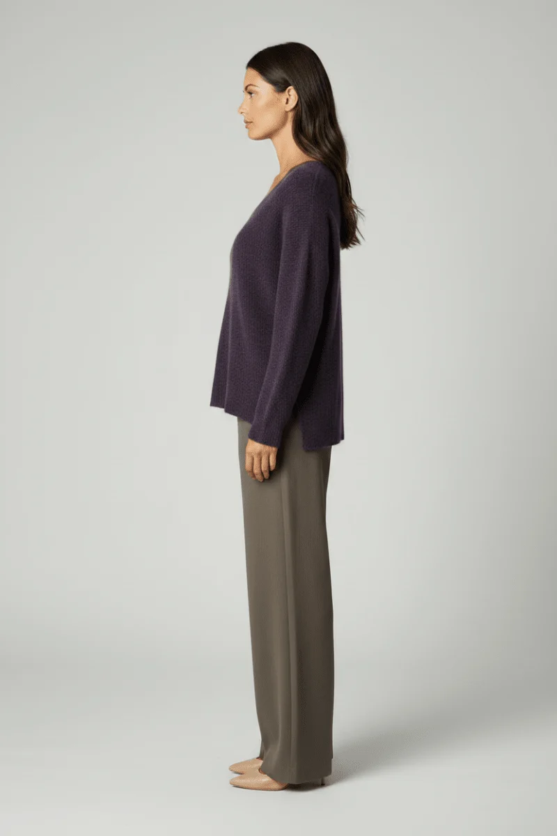 Mos Mosh Pullover MMThora in der Farbe Sweet Grape