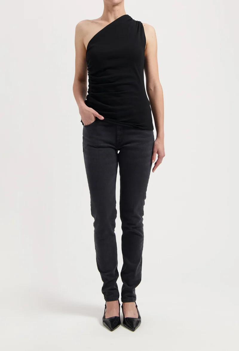 Skyler Mid Skinny - Authentic Black