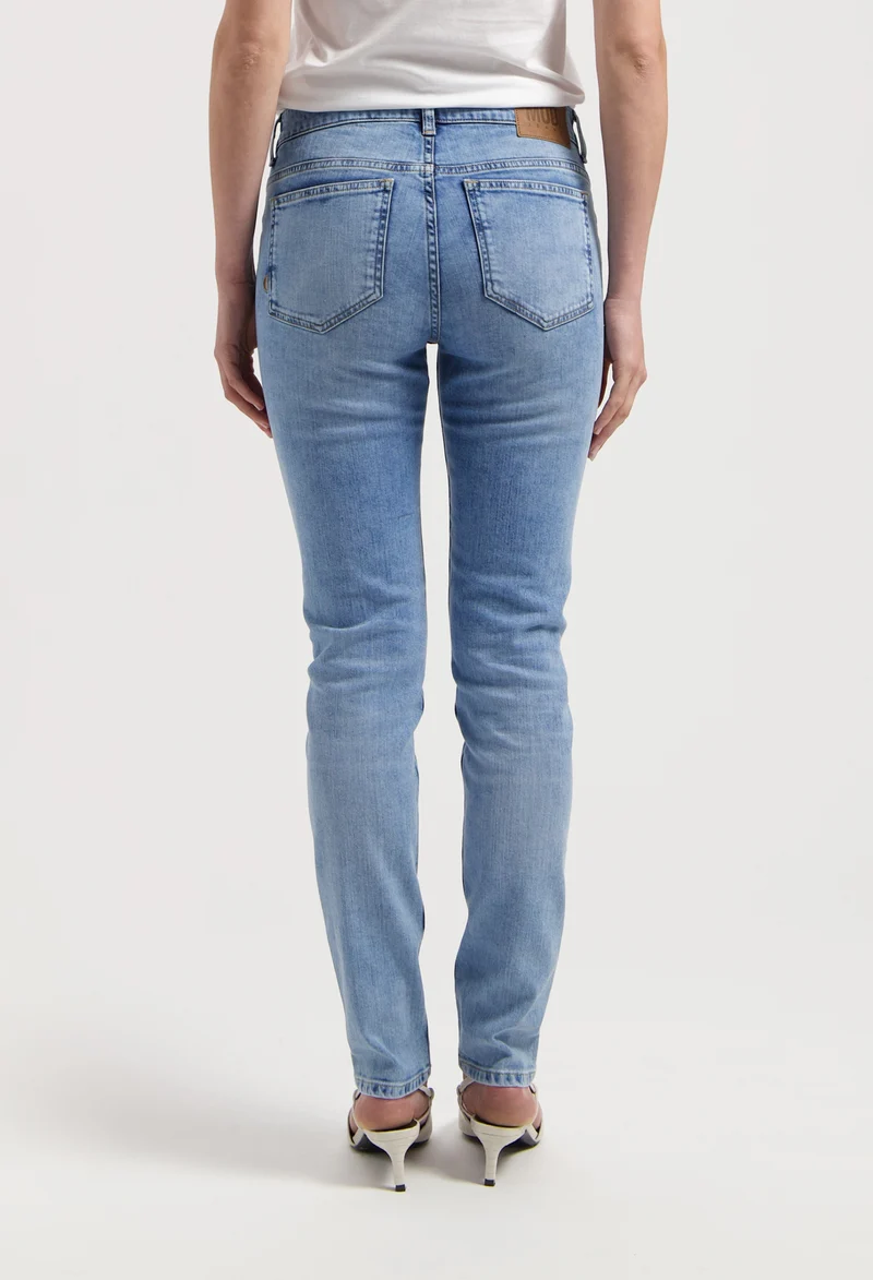 Skyler Mid Skinny - Original Stone