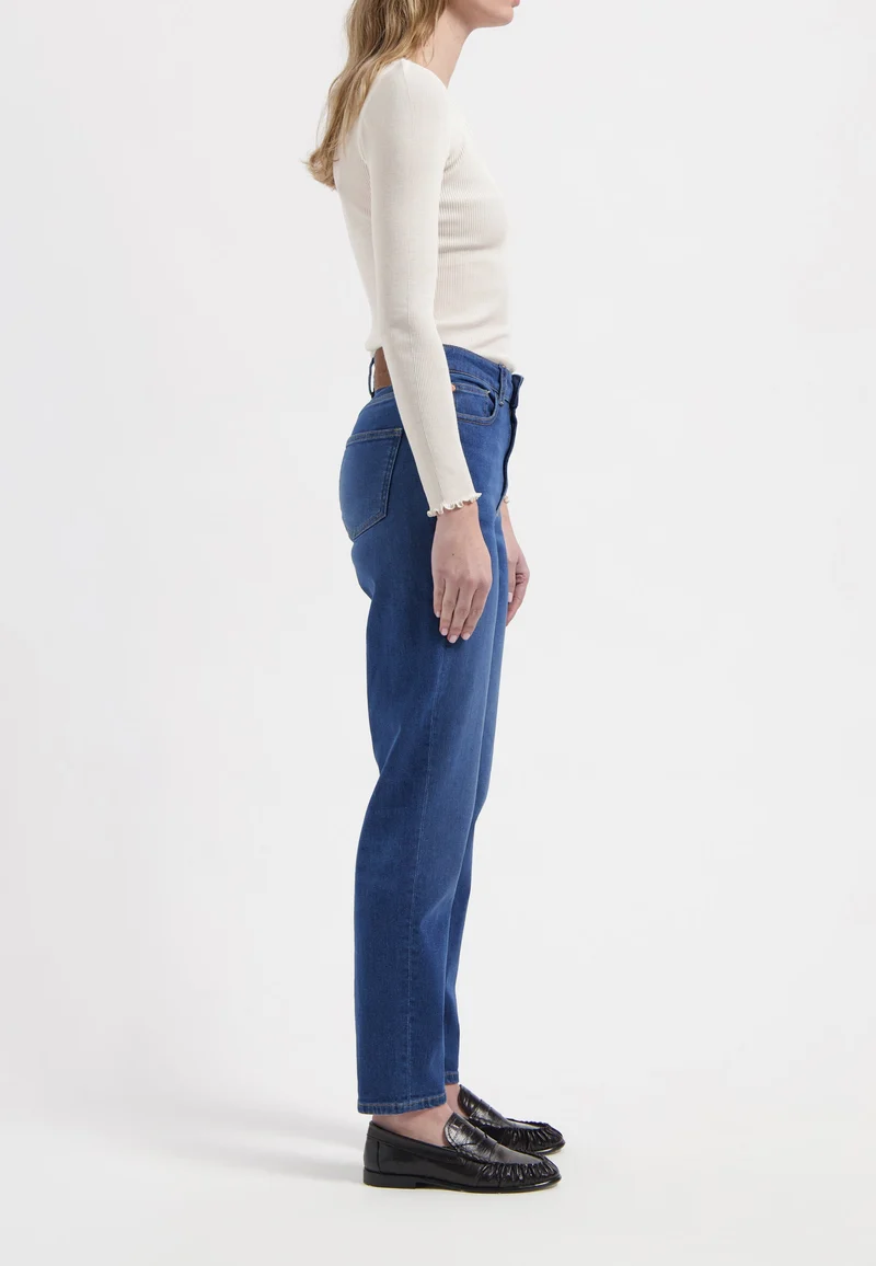 Mams High Tapered - Stone Indigo