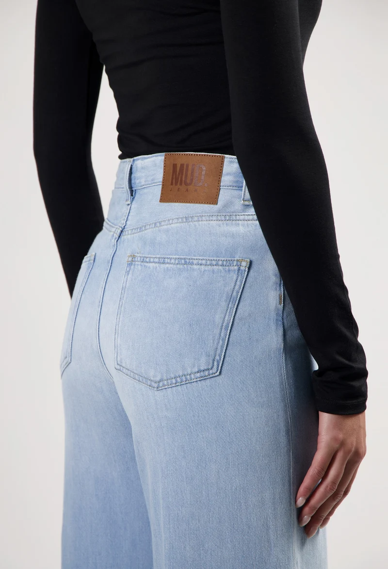 Sara High Loose Flow - Stone Vintage