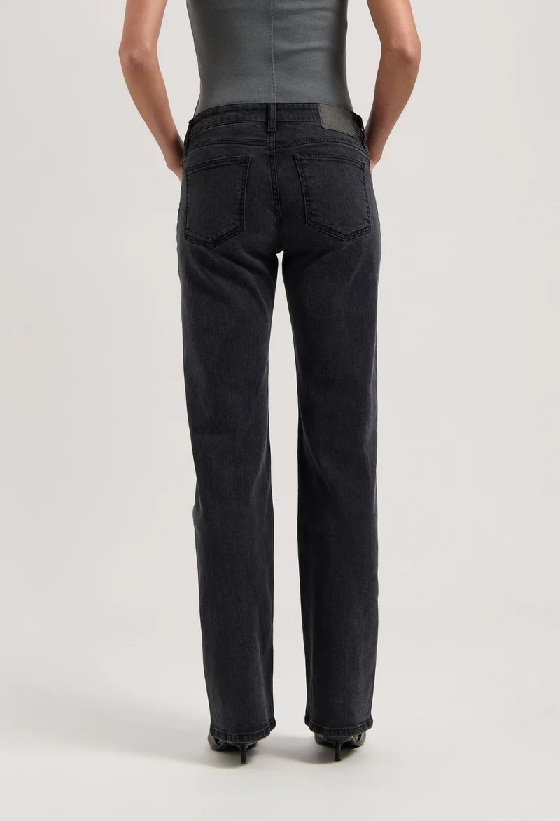 Carry Mid Straight - Black Vintage