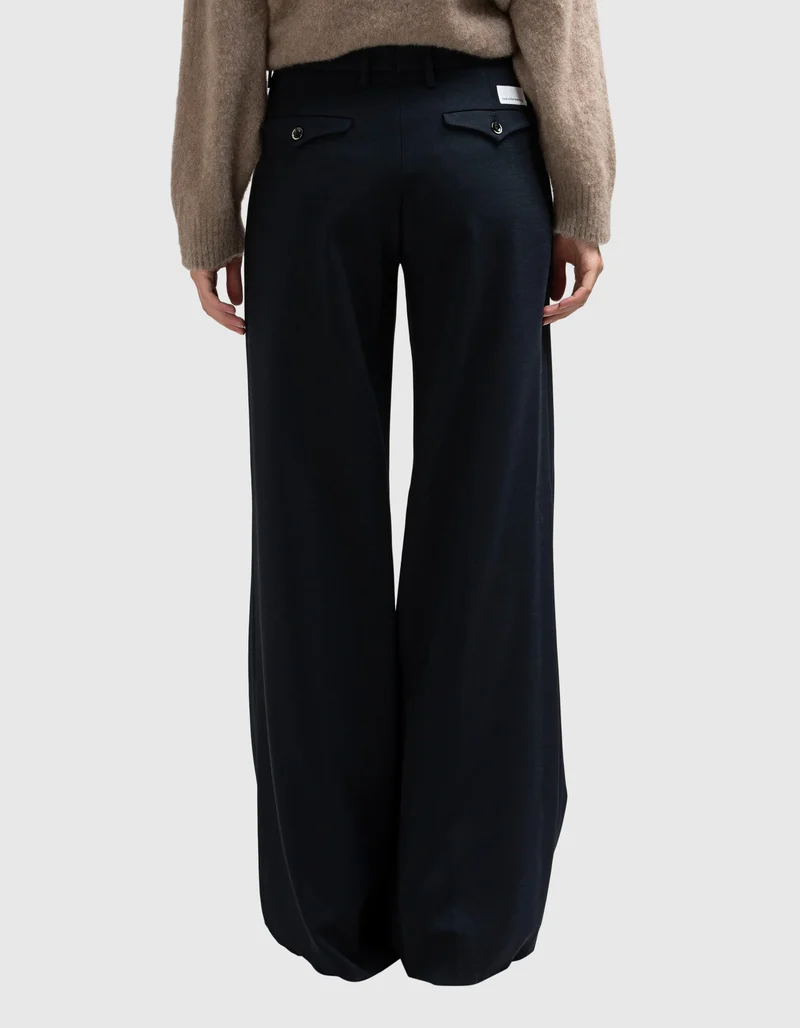 Wide-Leg Woll-Hose Nadia