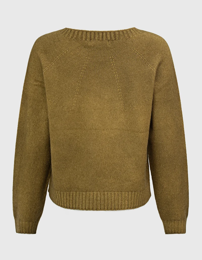 Gemusterter Kaschmir-Pullover