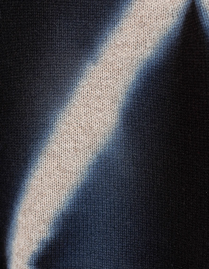 Gemusterter Kaschmir-Pullover
