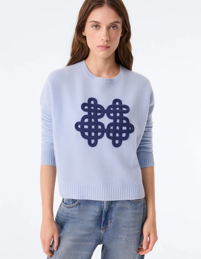 Oversize Kaschmir-Pullover Amelie