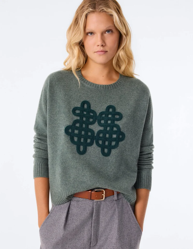 Oversize Kaschmir-Pullover Amelie