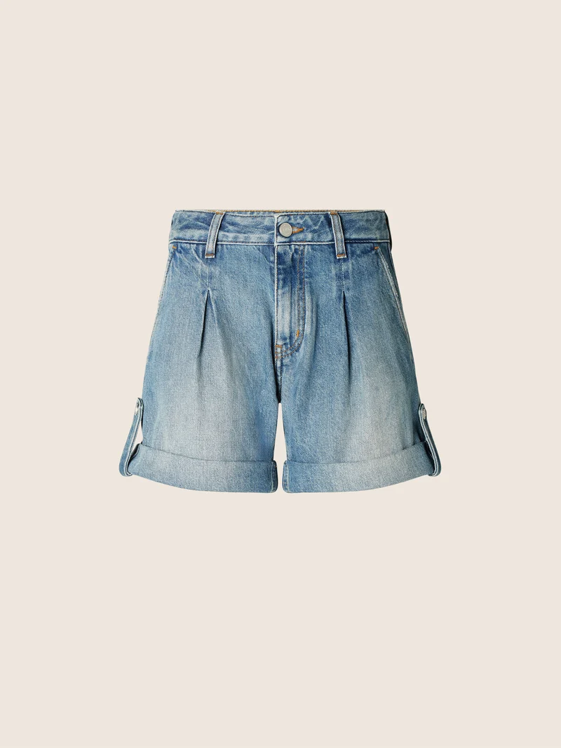 Jenny – Cotton-Lyocell Denim Shorts