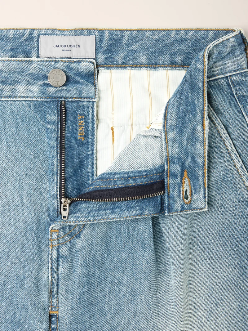 Jenny – Cotton-Lyocell Denim Shorts