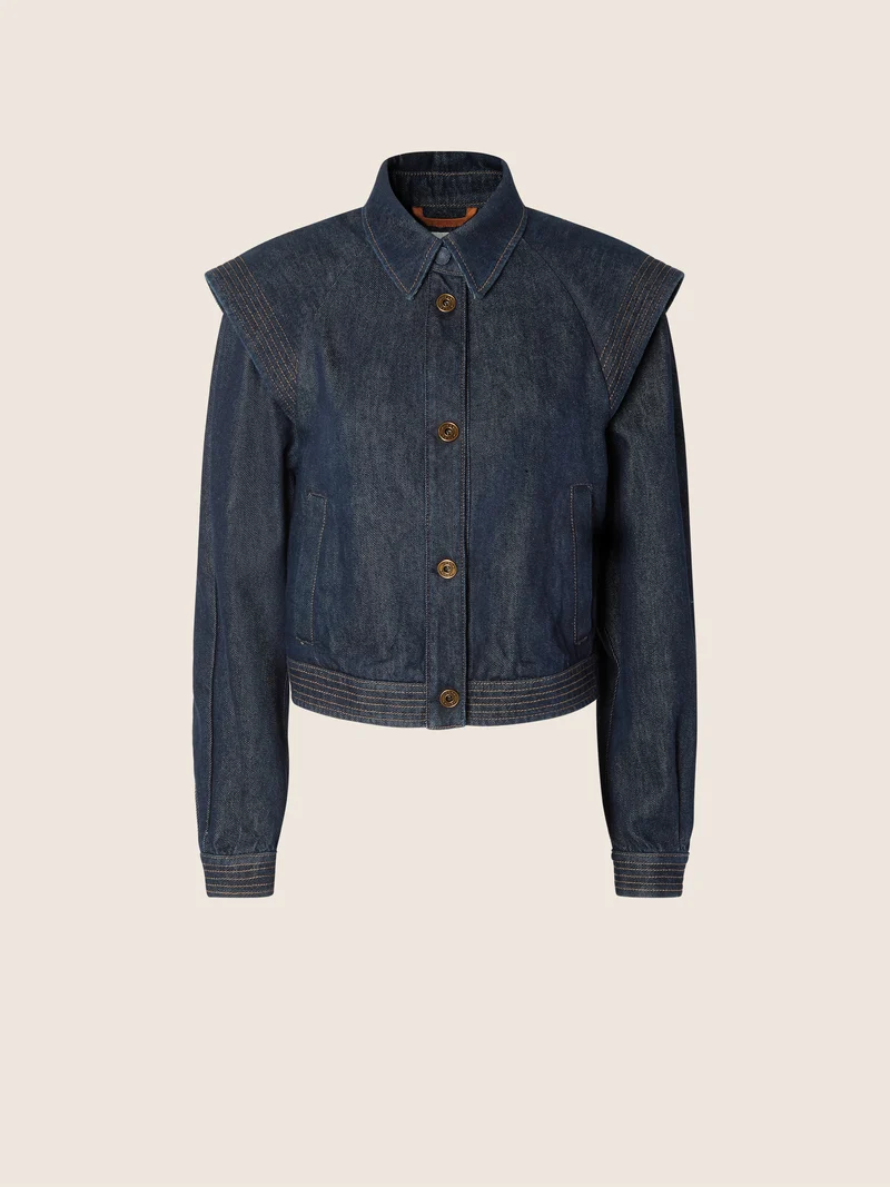 Cotton-Lyocell Denim Jacket