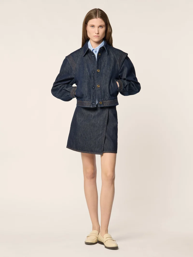 Cotton-Lyocell Denim Jacket