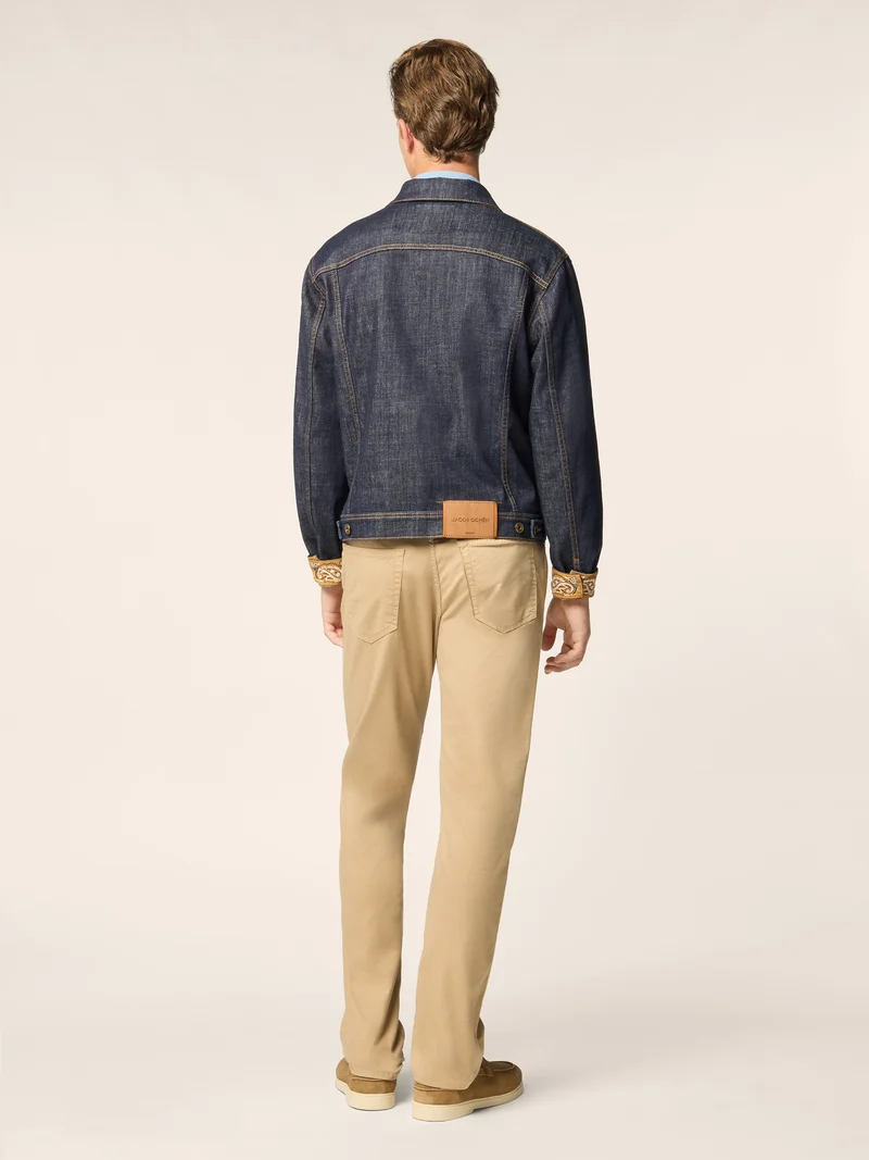 Trucker Jacket in Stretch Denim