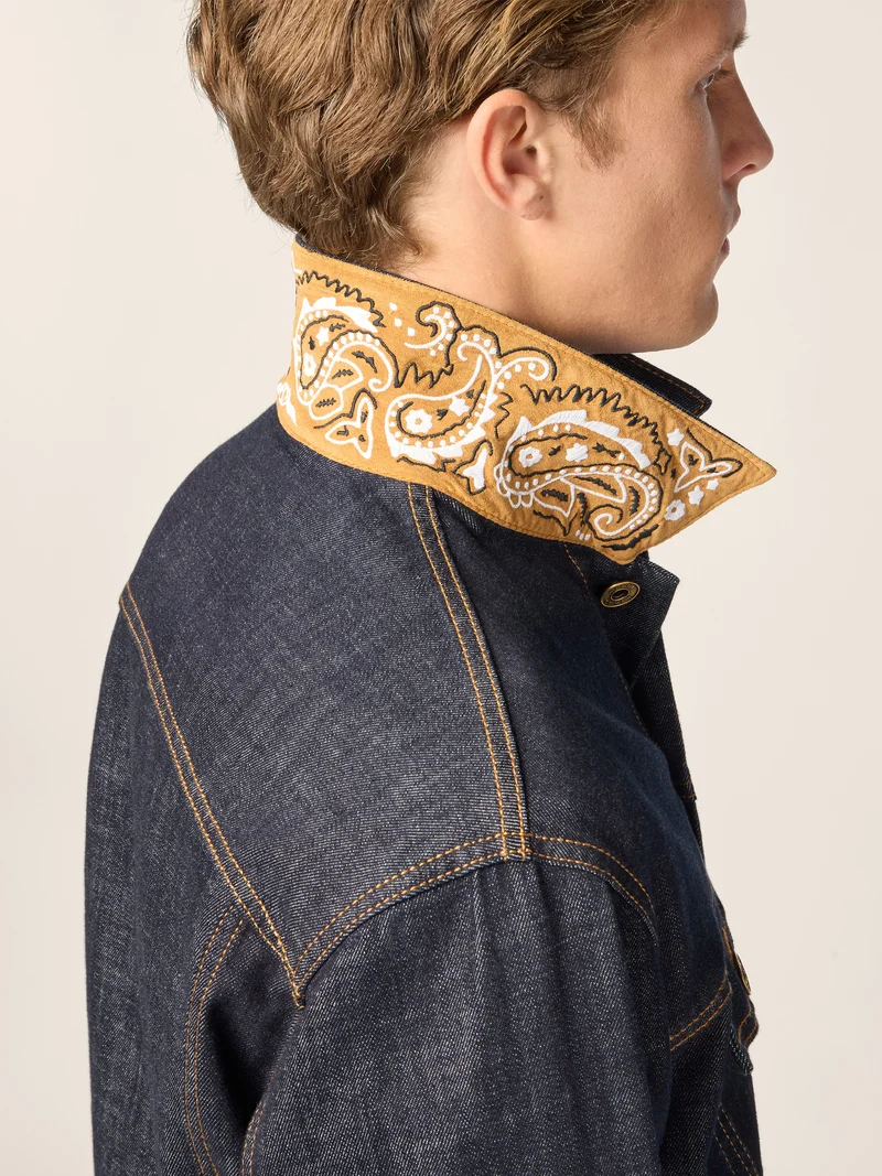 Trucker Jacket in Stretch Denim