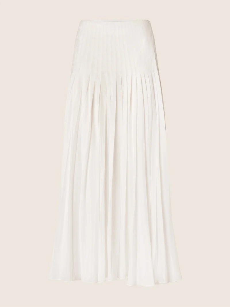 Cotton-Silk Muslin Skirt