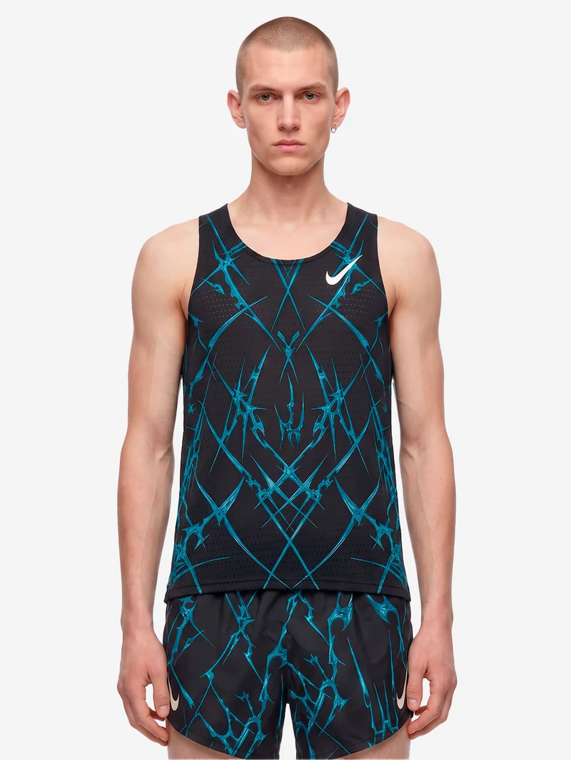 Canotta Running nera AeroSwift Dri-FIT ADV