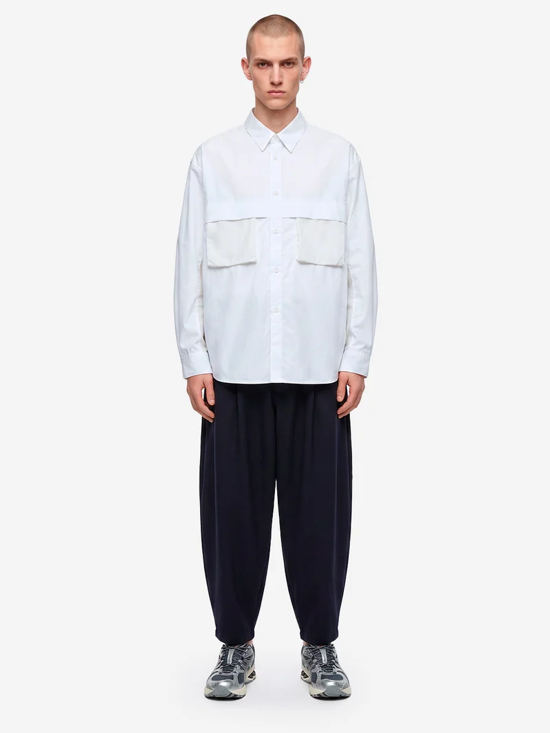 Overshirt funzionale bianca Water Repellent