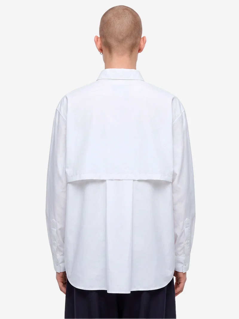 Overshirt funzionale bianca Water Repellent