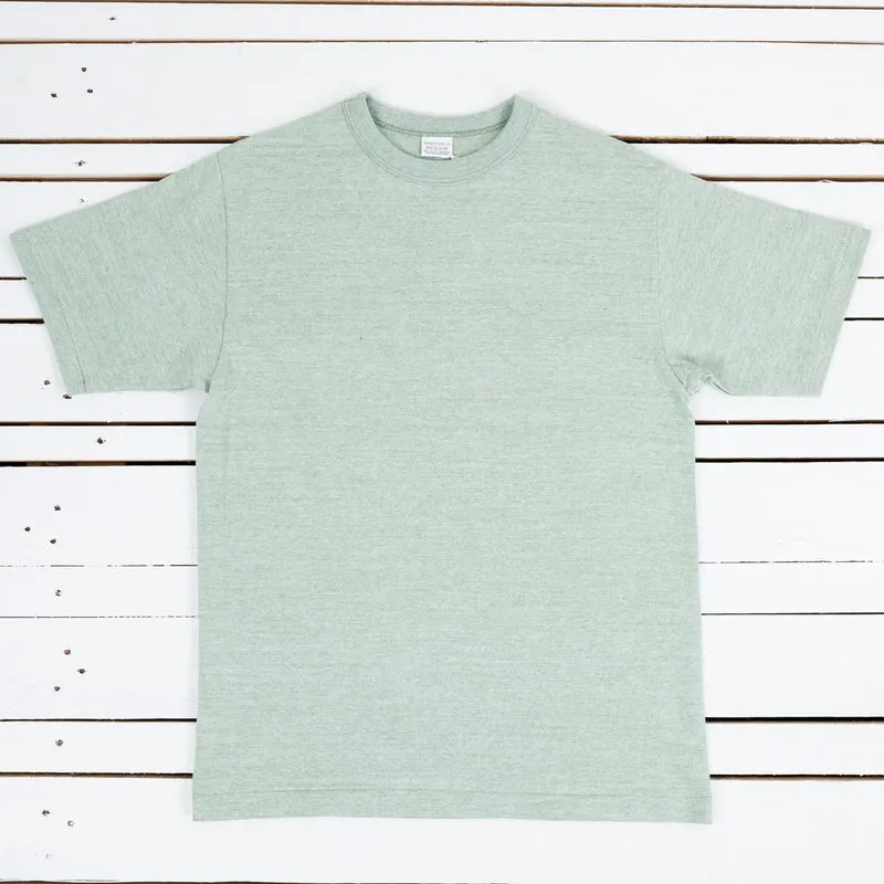88/12 Crew Neck T-Shirt Grün Meliert