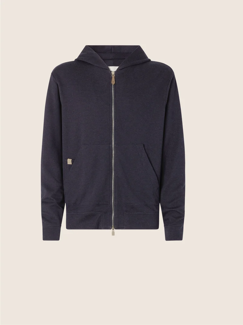 Cotton-Cashmere Jersey Jacket