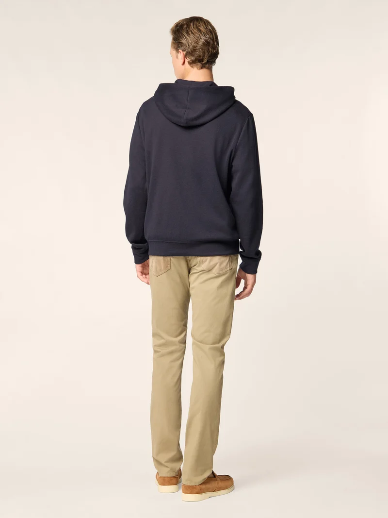Cotton-Cashmere Jersey Jacket