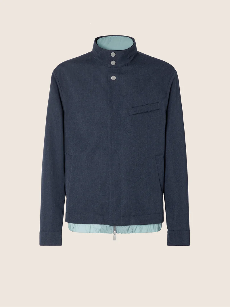 Wool Gabardine Jacket
