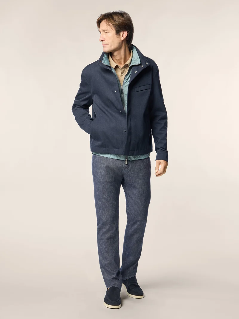 Wool Gabardine Jacket
