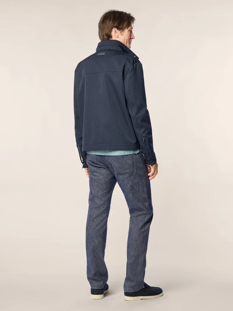 Wool Gabardine Jacket