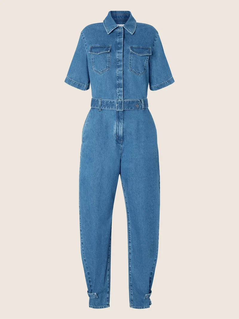 Light Denim Jumpsuit