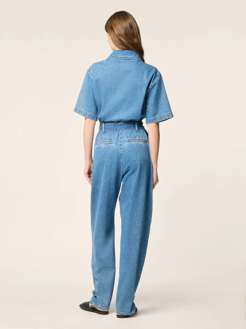 Light Denim Jumpsuit