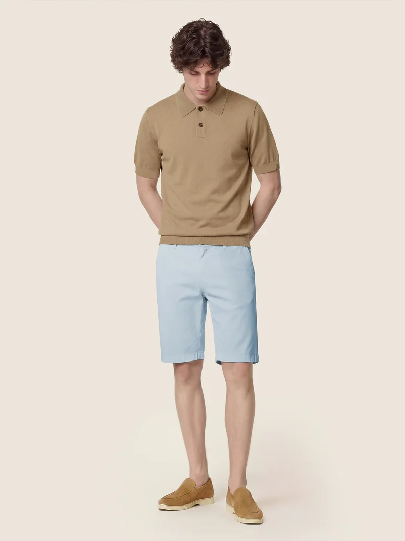 Bob - Bermudas in Stretch Twill