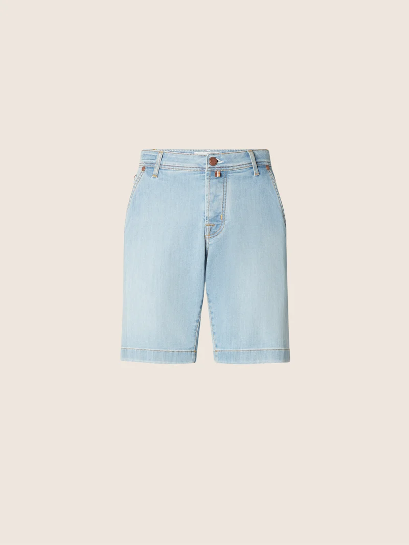 Lou – Bermudas in super stretch denim