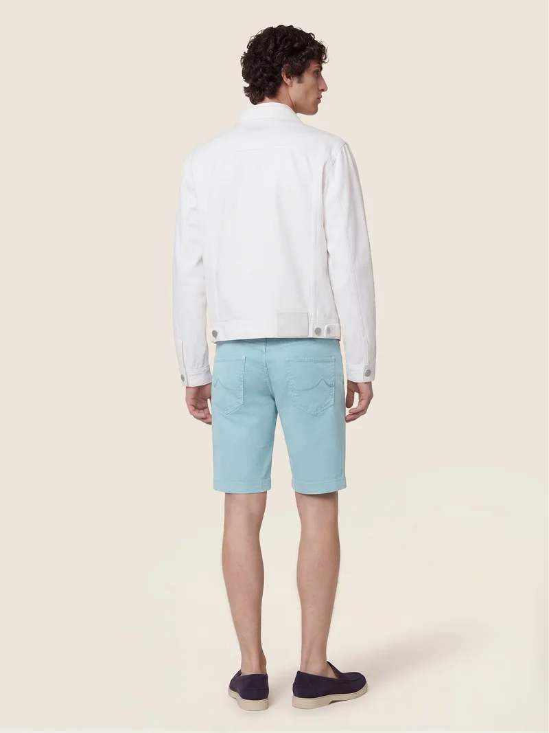 Nicolas – Bermudas in stretch twill