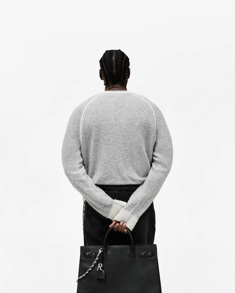 Laurel Knit Sweater - Sun Fade Grey