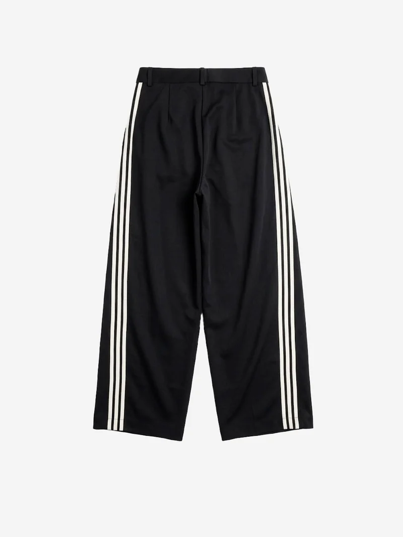Pantaloni pleated neri