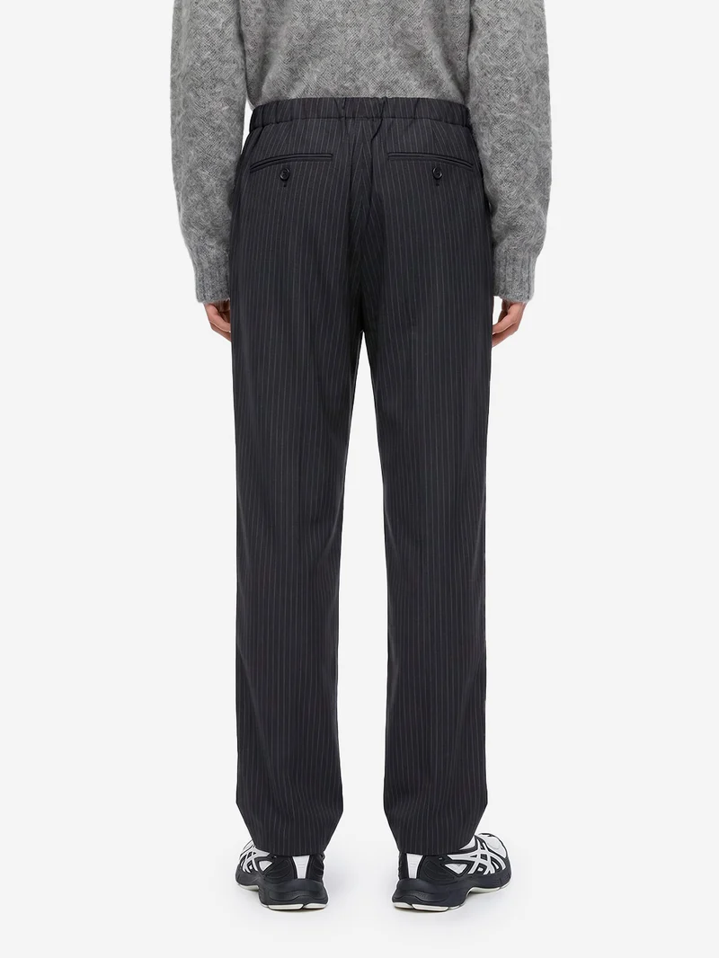 'Easy Pants' Pintrsipe navy