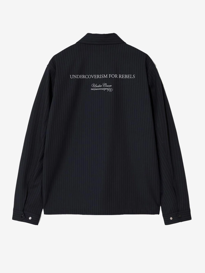Giacca Pinstripe Coach Jacket