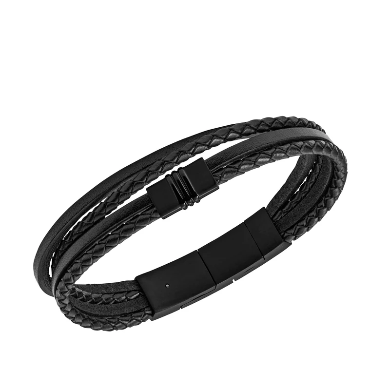 Fossil Vintage Casual herren Armband Schwarz JF03098001