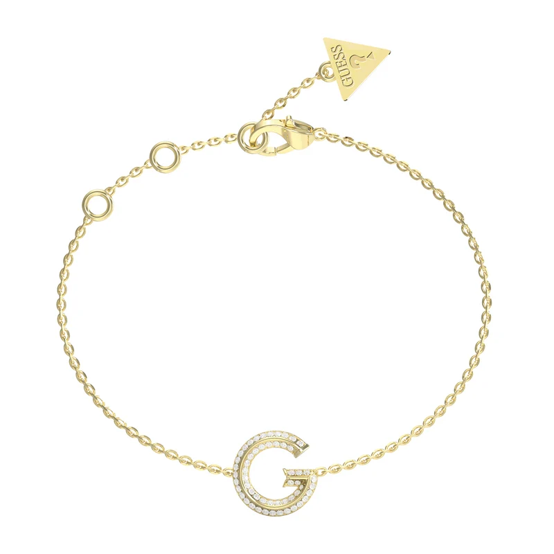 Guess G Crystal Gold Bracelet JUBB05442JWYGS