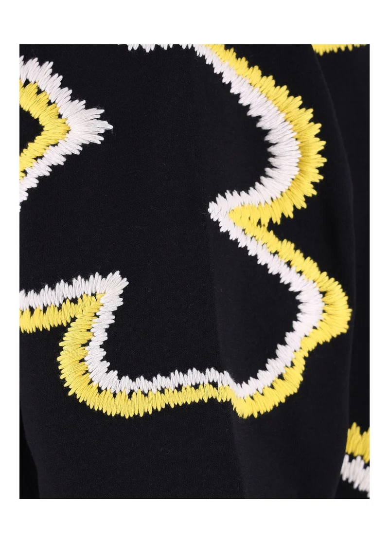 Splash of Color Sweatshirt Damen Blüte