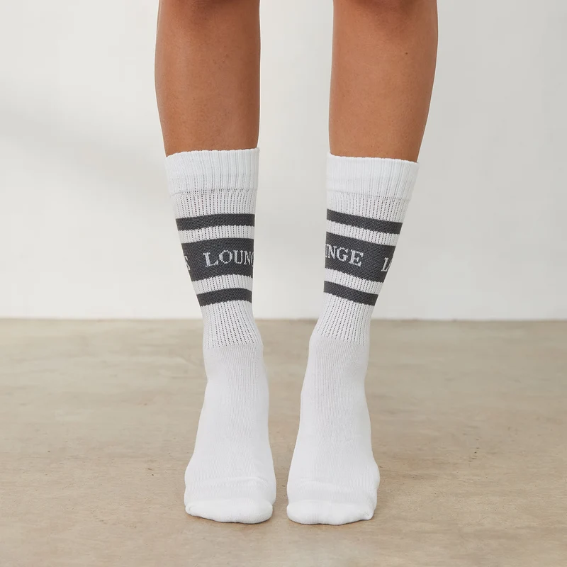 Essential Socken (2er Paket) - Dunkelgrau