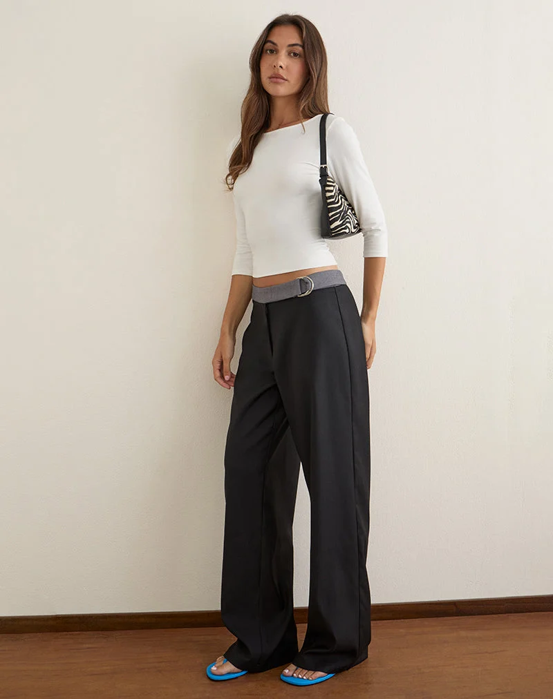 Anansi-Hose in Tailoring Black