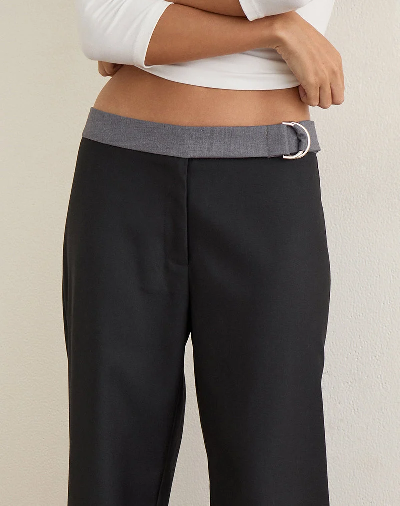 Anansi-Hose in Tailoring Black
