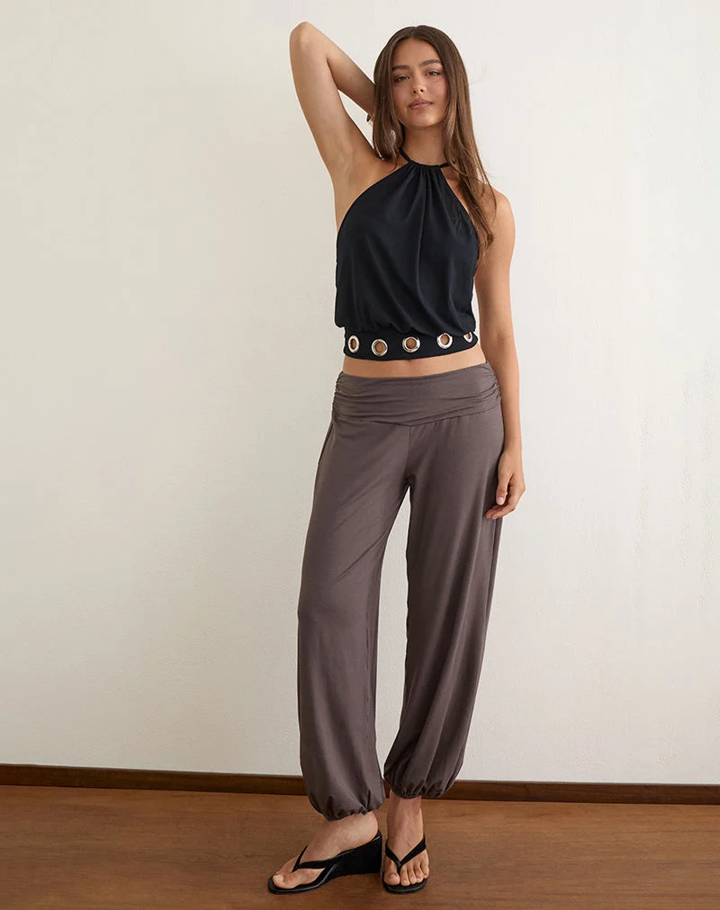Bali-Ballonhose in der Farbe „Peppercorn“